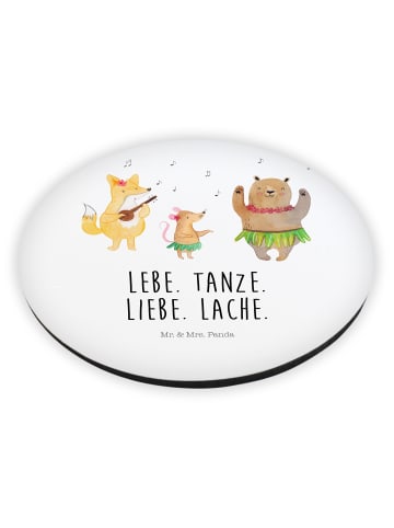 Mr. & Mrs. Panda magnet Waldtiere Aloha mit Spruch in Weiß