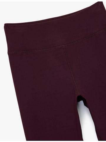KOTON LEGGINGS in Bordo