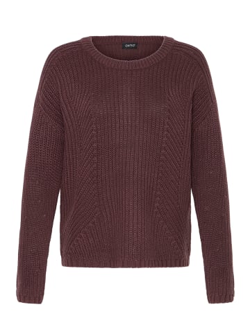 Oxmo Strickpullover OXFKANNA in Braun