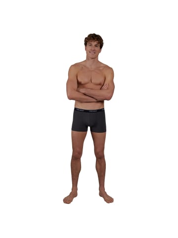 CECEBA Boxershort 2er Pack in Schwarz/Grau