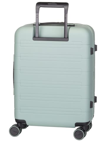 American Tourister Trolley Novastream Spinner 55 EXP Smart in Nomad Green