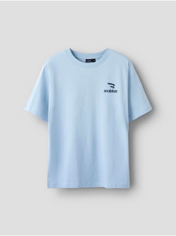 name it T-Shirt in Blue Fog