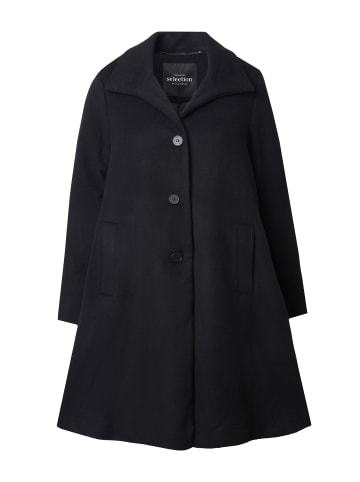 Ulla Popken Mantel in schwarz