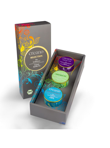 Creano 3er Dose BIO Kräutertee “Calm down” Geschenkset