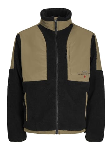 Jack & Jones Fleecejacke in Black