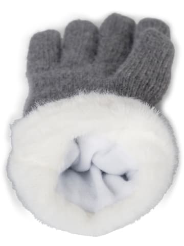 styleBREAKER Strickhandschuhe in Grau