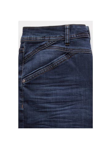 Street One Jeans in dark blue soft wash