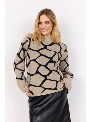 soyaconcept Pullover SC-Ancona in melange schwarz - 0001