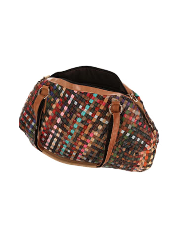 usha FESTIVAL Women Shoulder Bag in Brown Multicolor