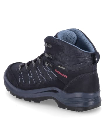 LOWA Lowa Damen Outdoorschuhe Blau Rauleder wasserdicht und atmungsaktiv (GORE-TEX) in Blau