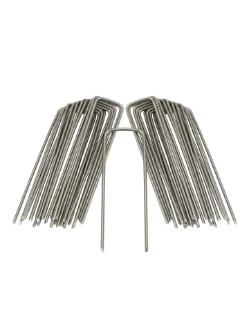 relaxdays 500x Bodenanker in Silber