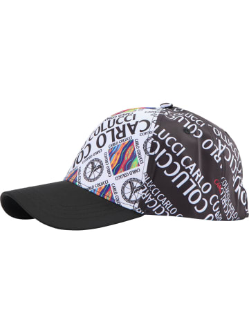 Carlo Colucci Baseball Cap Cusneri in Schwarz