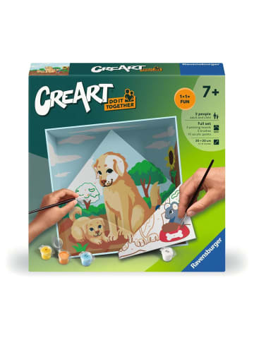 Ravensburger Kreativität CreArt Do it together - Hunde Ab 7 Jahre in bunt