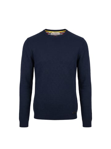 Blau Baumwolle Herren Pullover