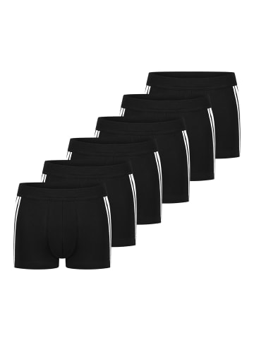 Schiesser Retro Short / Pant 95/5 Stretch - Organic Cotton in Schwarz