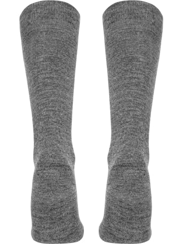 normani 2 Businesskniestrumpf aus Merinowolle in Grau