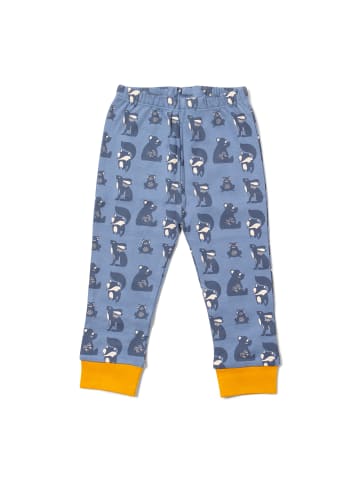 Little Green Radicals Pyjama aus Bio-Baumwolle in Blau
