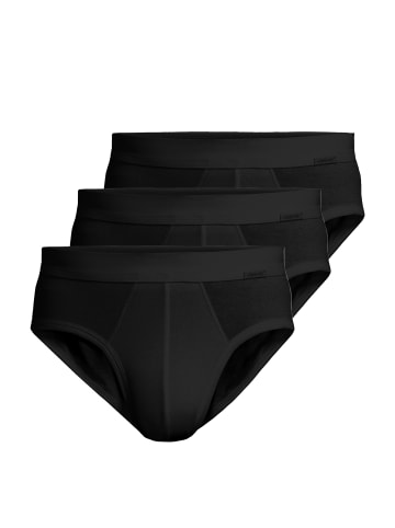 Ammann Slip / Unterhose Feinripp Premium in Schwarz