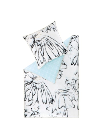 ESPRIT Satin Bettwäsche GRACE in Hellblau