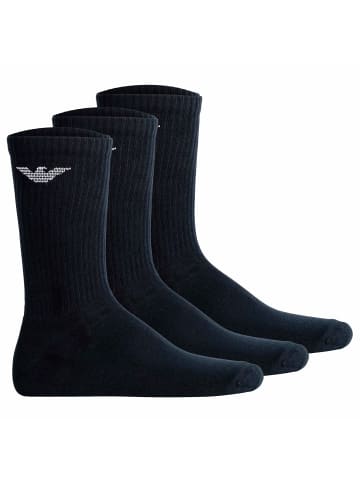 Emporio Armani Socken 3er Pack in Blau