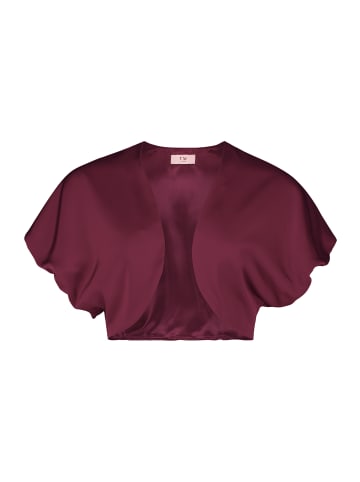 Vera Mont Bolero-Jacke kurzarm in Wild Ruby