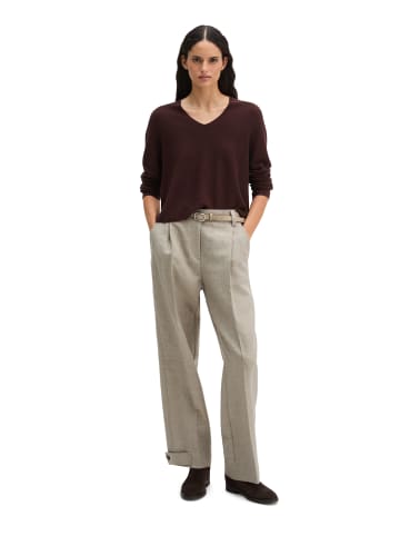 Marc O'Polo Seamless-Pullover relaxed in Black Cherry