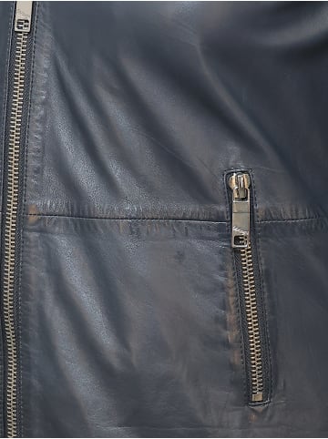 Maze Ledermantel 42021316 in navy