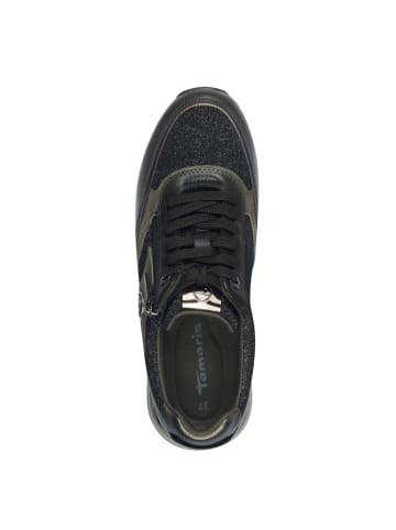 Tamaris Sportliche Schnürschuhe in Oliv