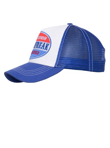 King Kerosin King Kerosin KING KEROSIN Trucker Cap mit Mesh-Einsatz Speedfreak in weiß