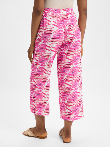 Marie Lund Stoffhose in rosa pink - 0001