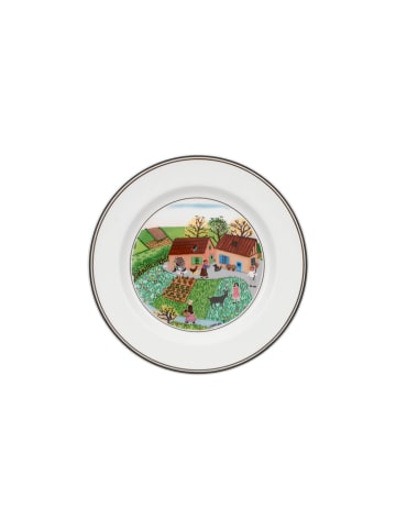 Villeroy & Boch Brotteller Bauernhof Design Naif ø 17 cm in bunt