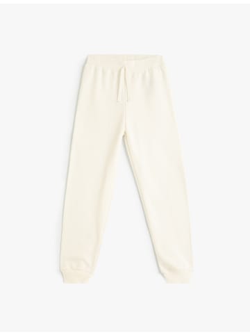 KOTON Sweathose in Ekru