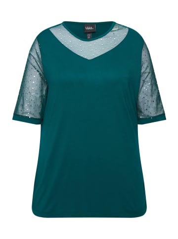 Ulla Popken Shirt in dunkelgrün