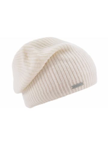 Seeberger Strickmütze in beige