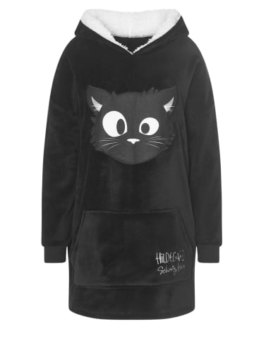 Ralf Schmitz Ralf Schmitz Hildegard Oversize Cozy Hoodie Kuschelpullover in schwarz