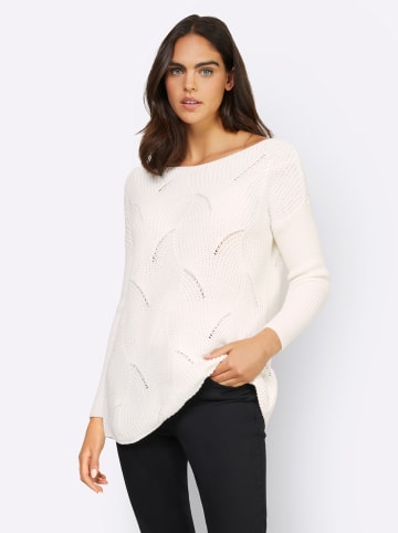 Heine Strickpullover in ecru