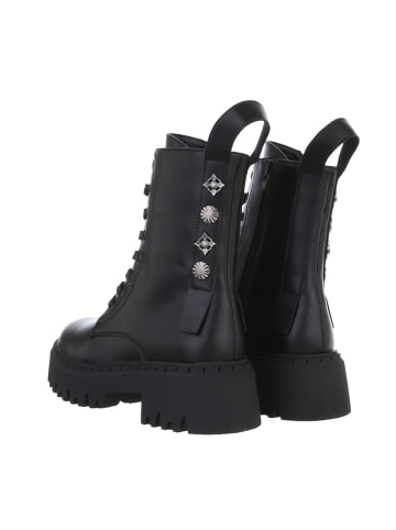 Ital-Design Stiefelette in Schwarz