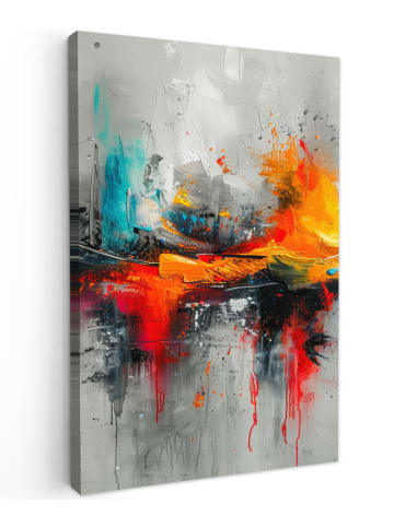 Leinwand Bilder Abstrakte Kunst Explosion