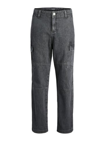 JACK & JONES Junior Jeans JJICHRIS JJWADE CARGO MF 348 JNR in black denim