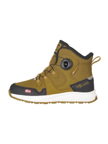 Trollkids Winterschuhe Mid Cut Bergen in bronze/blue