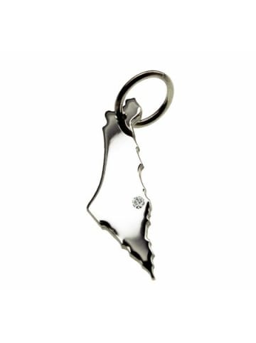 Schmuckador Israel Anhänger mit Brillant 0,015ct 925 Silber in silber