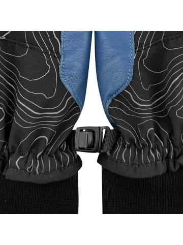 Kessler Sport Mattila Handschuhe Leder black - blue