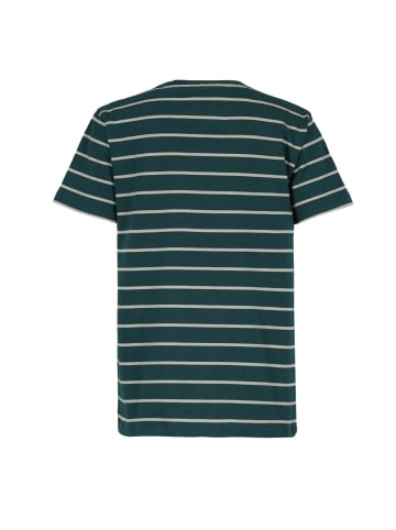 Band of Rascals T-Shirt " Striped " in racing-green-moos