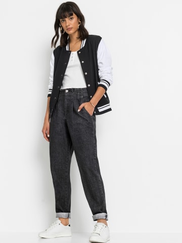 WITT WEIDEN High-waist-Jeans in graphit denim