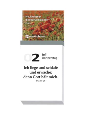 Neukirchener Kalenderverlag Kalender - Neukirchener Bibelspruchkalender 2026
