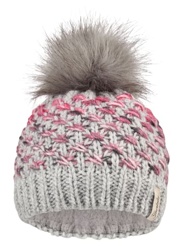 Sterntaler Strickmütze Spezialgarn in silber mel.