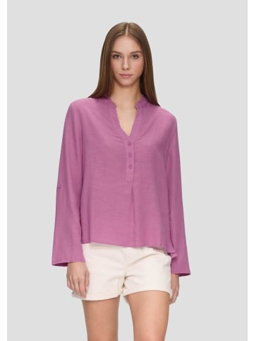 QS Bluse in 4721_lavendel