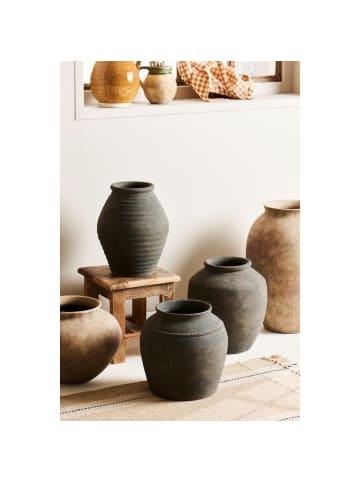 IB Laursen Minerva Krug mit gedrehtem Ring in grau