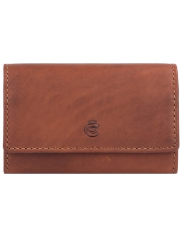 Esquire Dallas Visitenkartenetui Leder 10.5 cm in braun