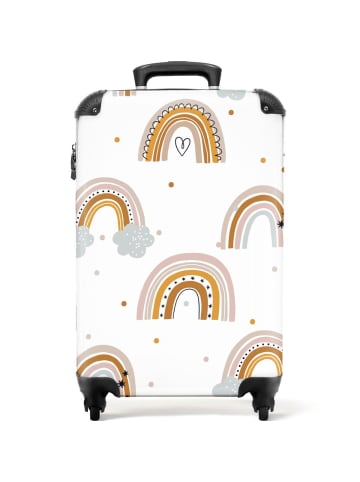 NoBoringSuitCases Suitcase, Handgepäck, Koffer, Reisekoffer Regenbögen